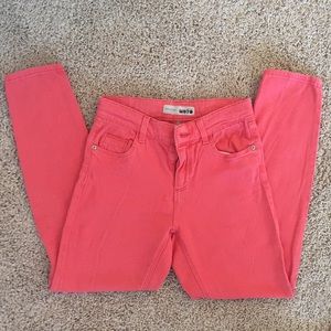 TopShop Moto Skinny crop  jeans denim